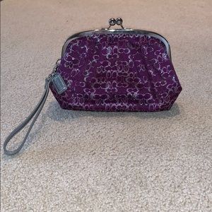 Coach wristlet